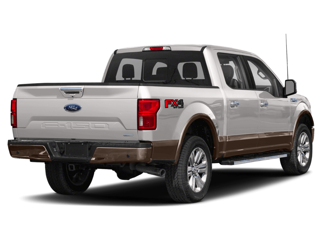 2018 Ford F-150 LARIAT 4WD SuperCrew 6.5' Box - Rear 3/4, facing to the right