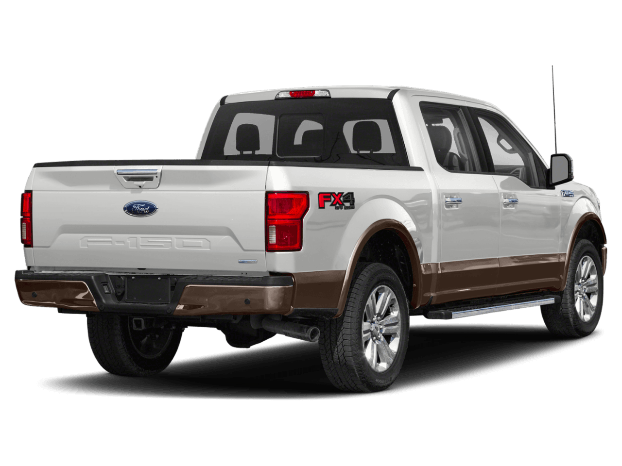 2018 Ford F-150 LARIAT 4WD SuperCrew 6.5' Box - Rear 3/4, facing to the right