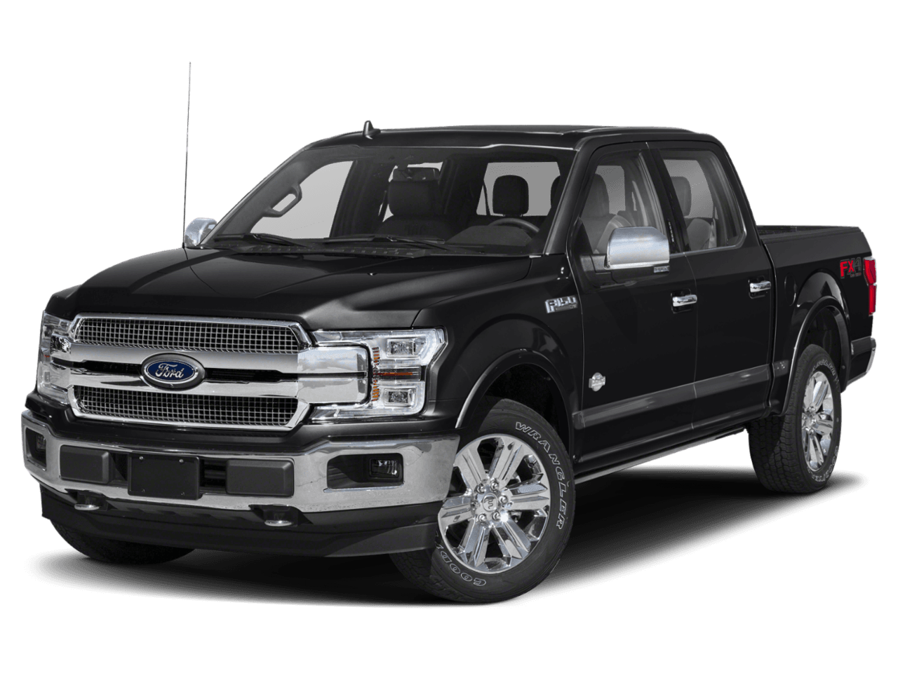 2018 Ford F-150 King Ranch 4WD SuperCrew 6.5' Box - Front 3/4, facing to the left