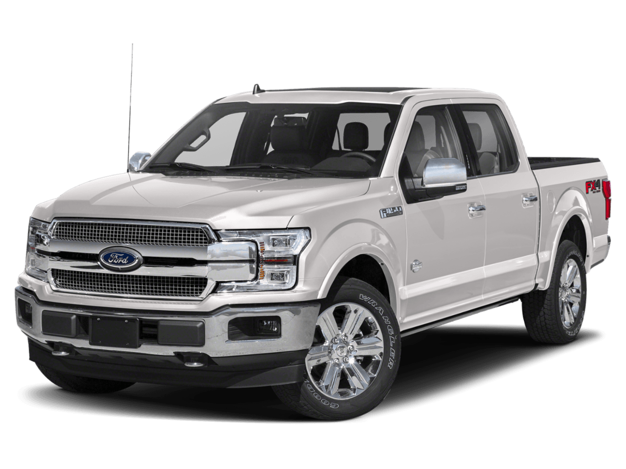 2018 Ford F-150 King Ranch 4WD SuperCrew 6.5' Box - Front 3/4, facing to the left