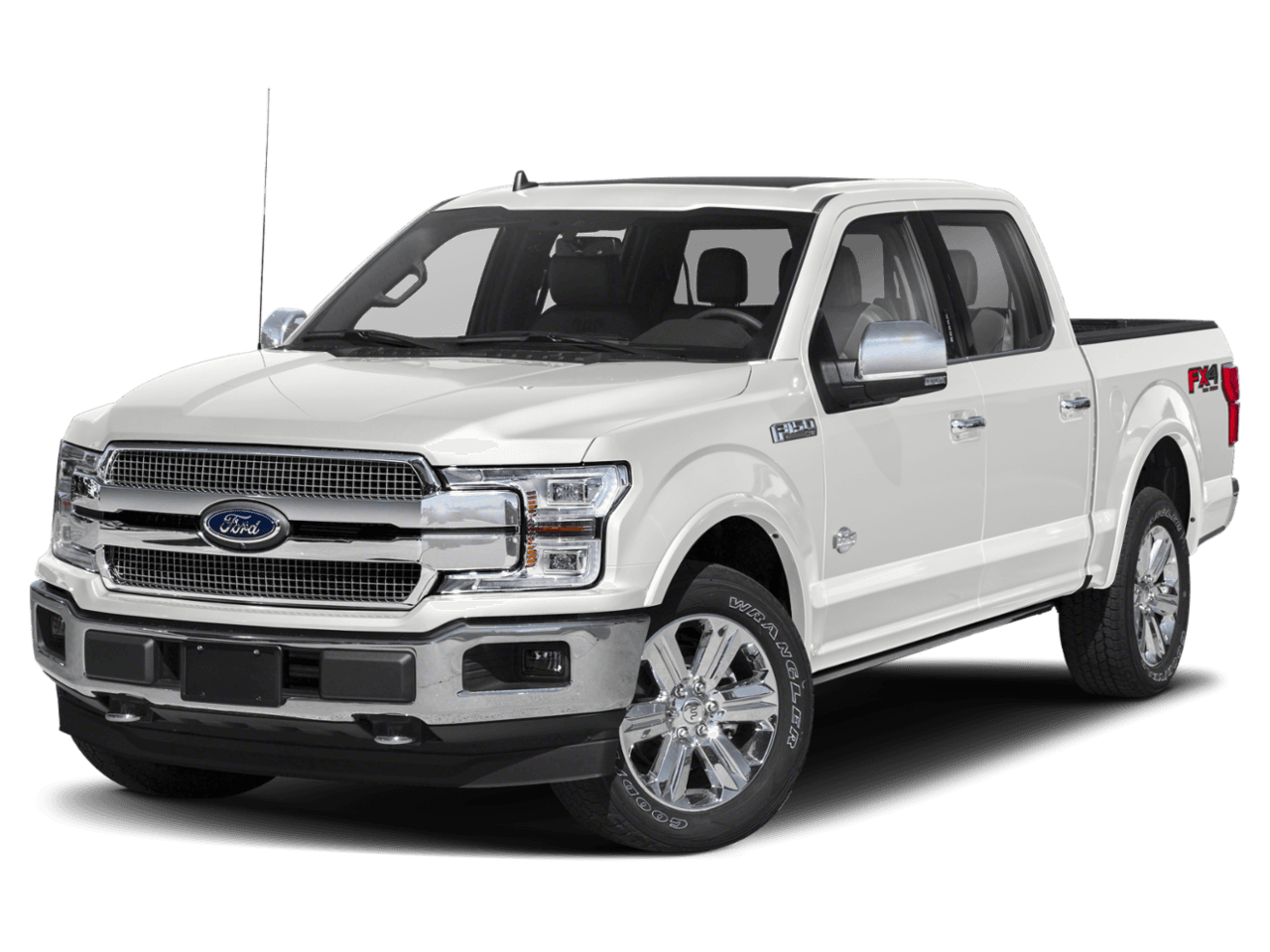 2018 Ford F-150 King Ranch 4WD SuperCrew 6.5' Box - Front 3/4, facing to the left
