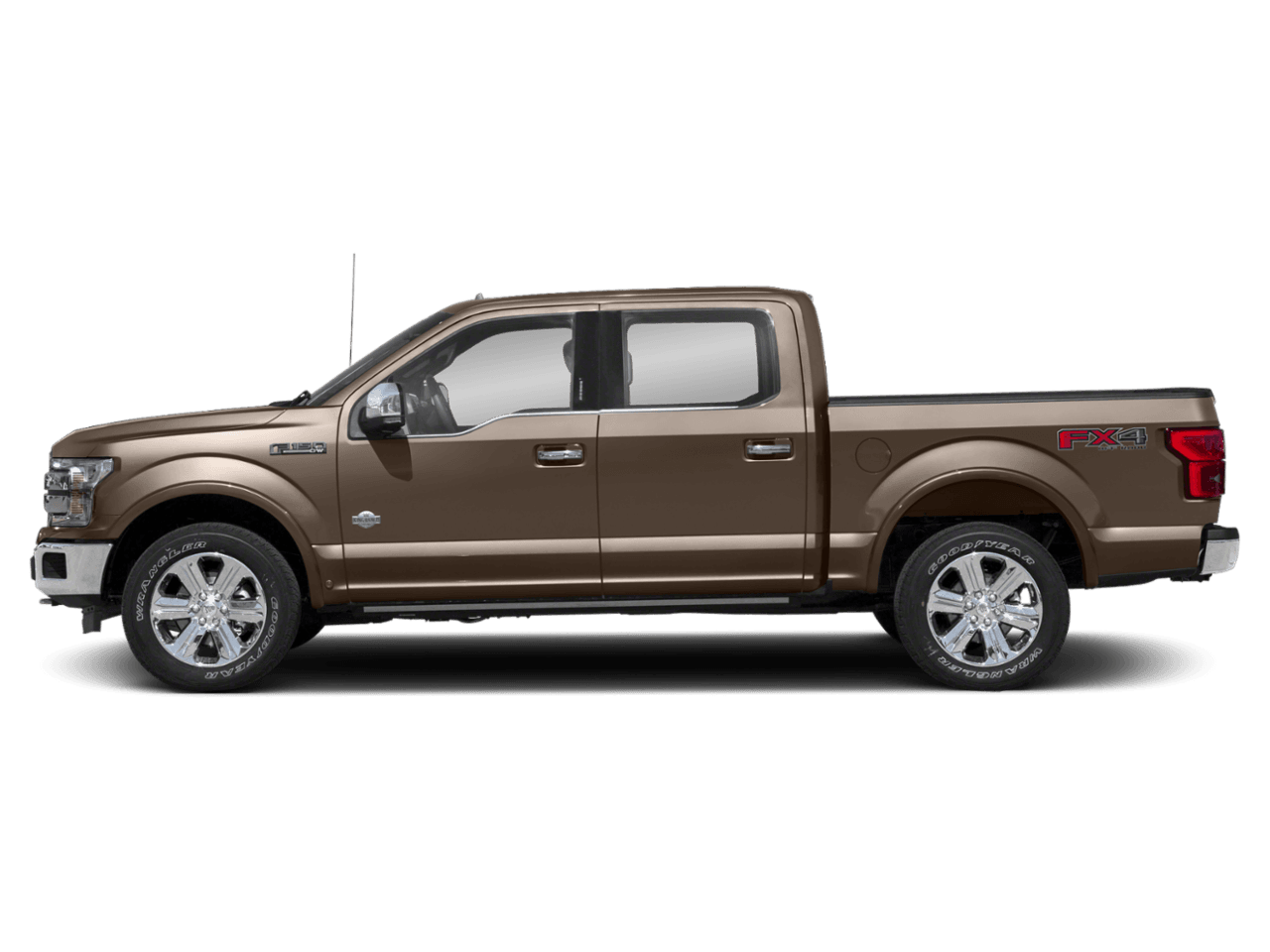 2018 Ford F-150 King Ranch 4WD SuperCrew 6.5' Box - Profile, facing to the left