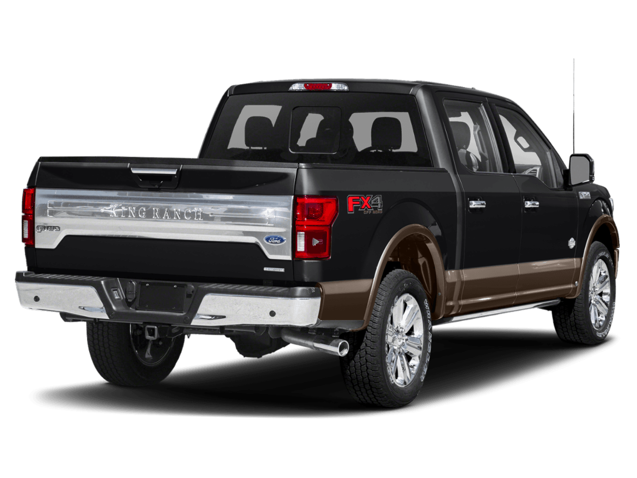 2018 Ford F-150 King Ranch 4WD SuperCrew 6.5' Box - Rear 3/4, facing to the right