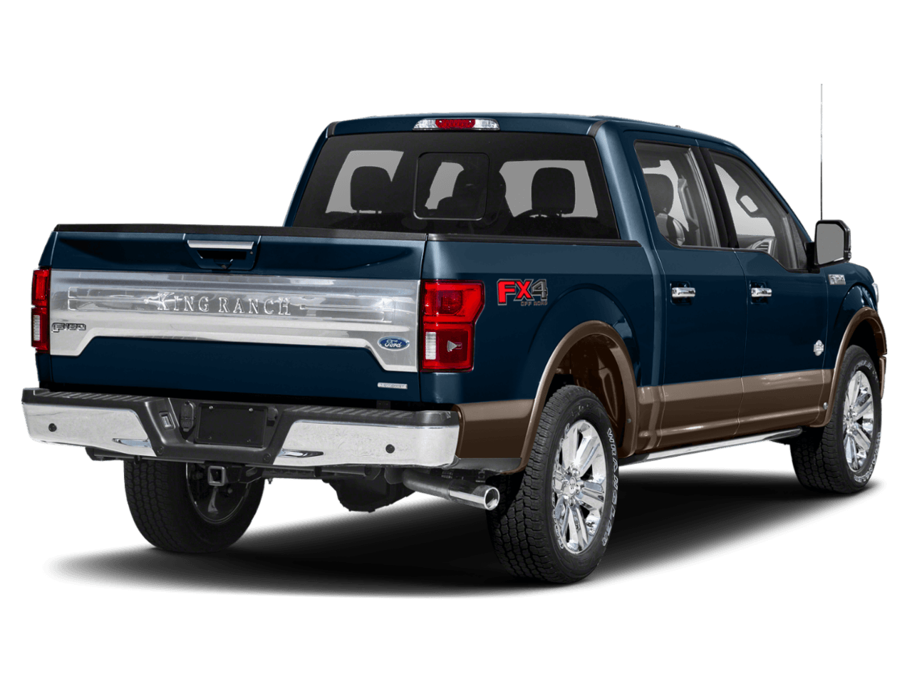 2018 Ford F-150 King Ranch 4WD SuperCrew 6.5' Box - Rear 3/4, facing to the right