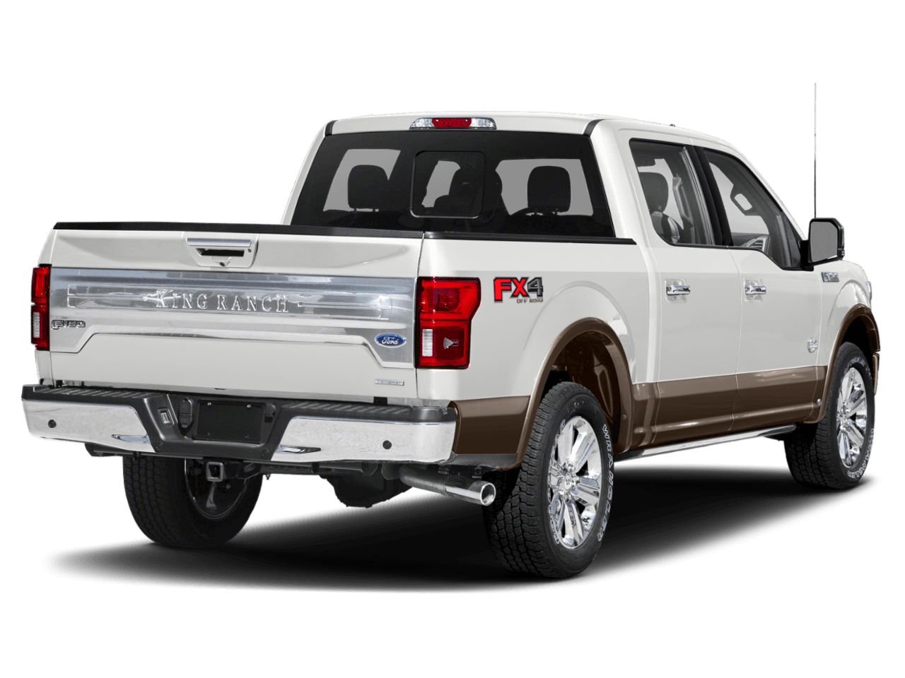 2018 Ford F-150 King Ranch 4WD SuperCrew 6.5' Box - Rear 3/4, facing to the right