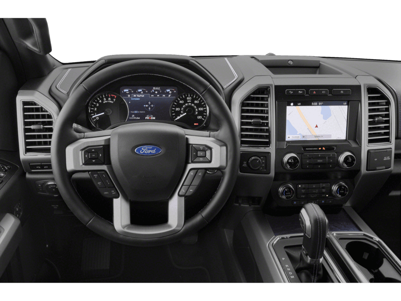 2018 Ford F-150 Platinum 4WD SuperCrew 6.5' Box - Interior Drivers Dash