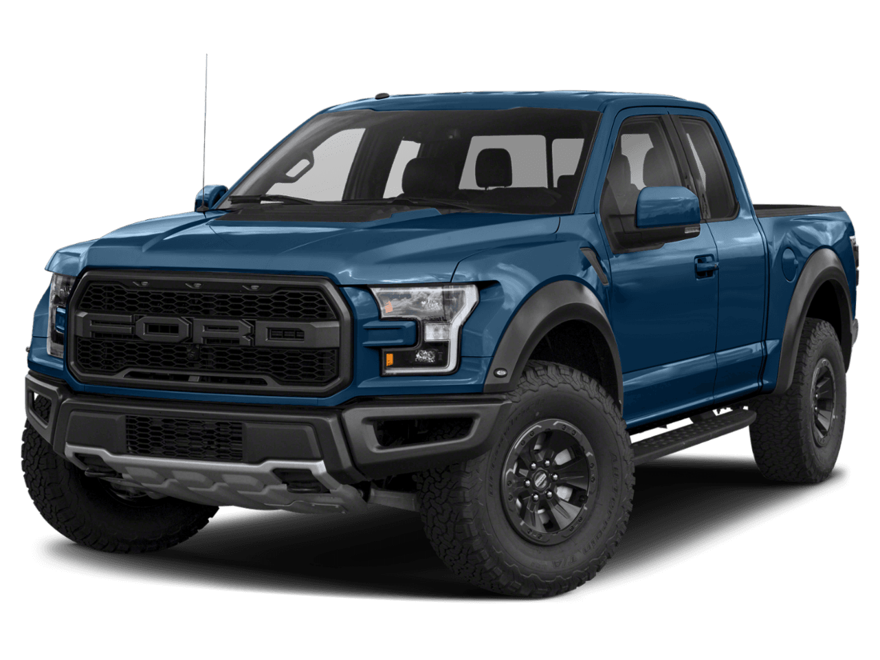2018 Ford F-150 Raptor 4WD SuperCab 5.5' Box - Front 3/4, facing to the left