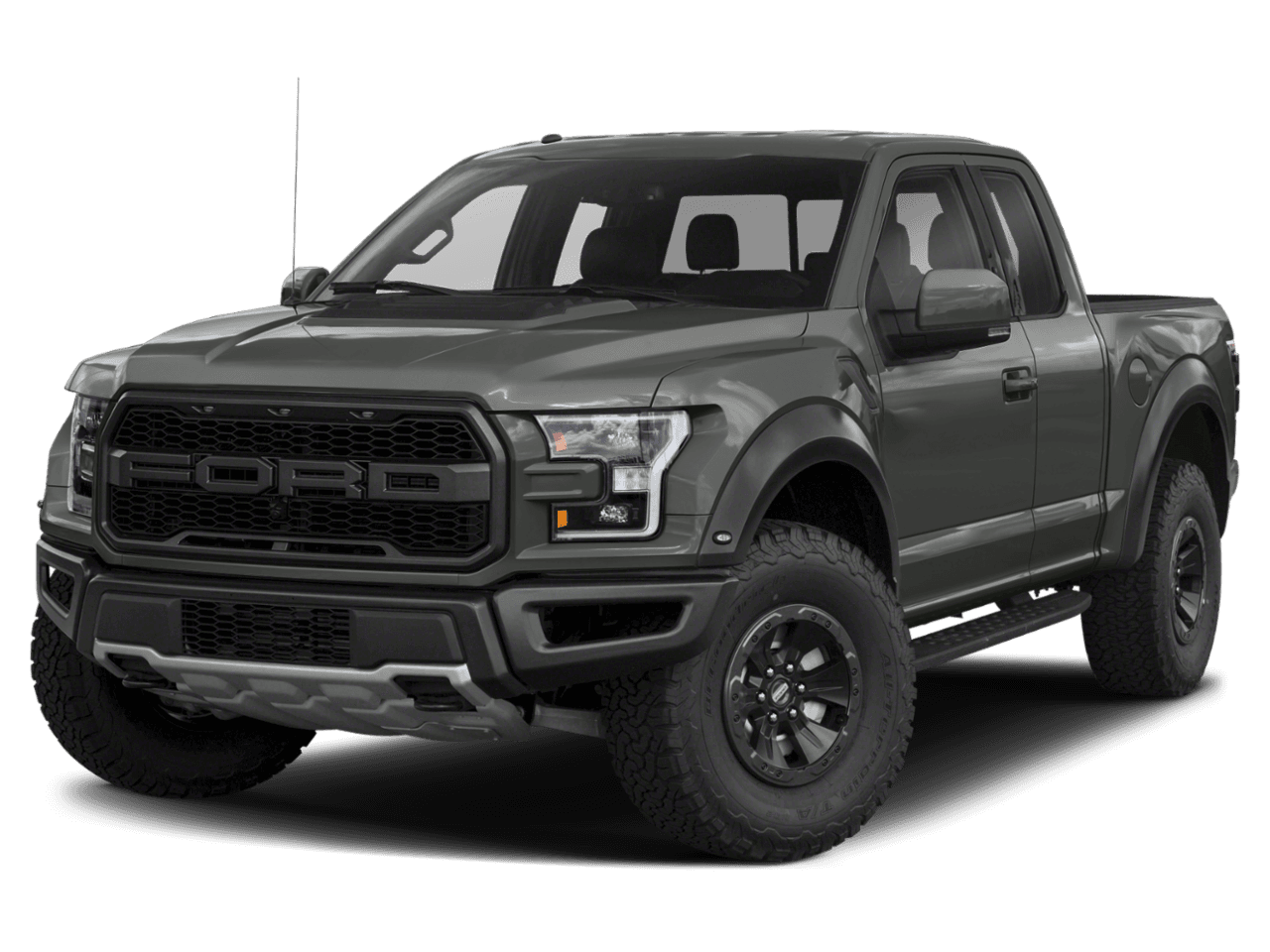 2018 Ford F-150 Raptor 4WD SuperCab 5.5' Box - Front 3/4, facing to the left