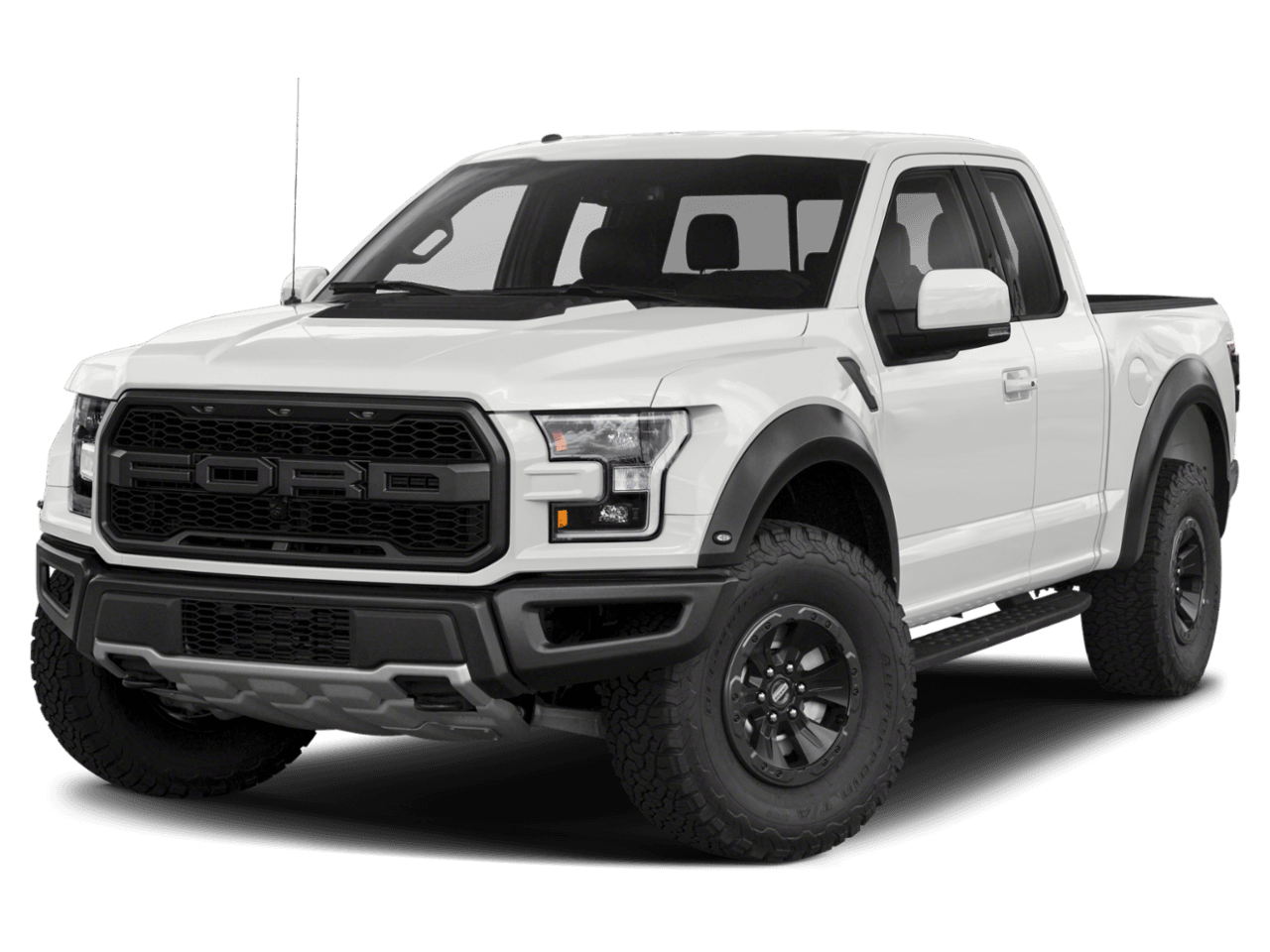 2018 Ford F-150 Raptor 4WD SuperCab 5.5' Box - Front 3/4, facing to the left