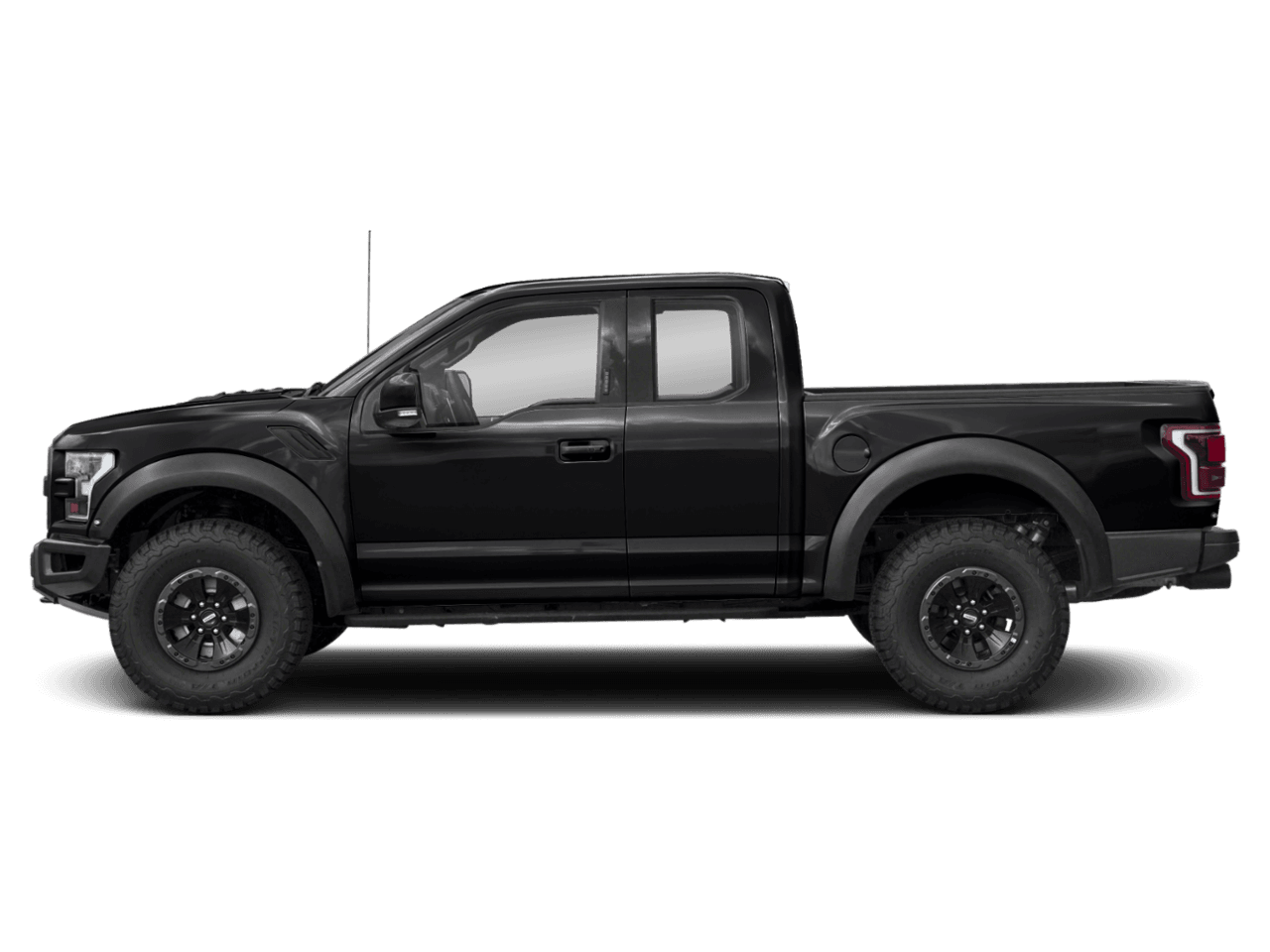 2018 Ford F-150 Raptor 4WD SuperCab 5.5' Box - Profile, facing to the left