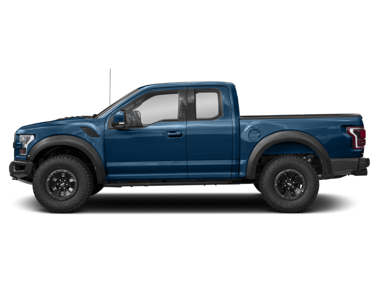 2018 Ford F-150 Raptor 4WD SuperCab 5.5' Box - Profile, facing to the left