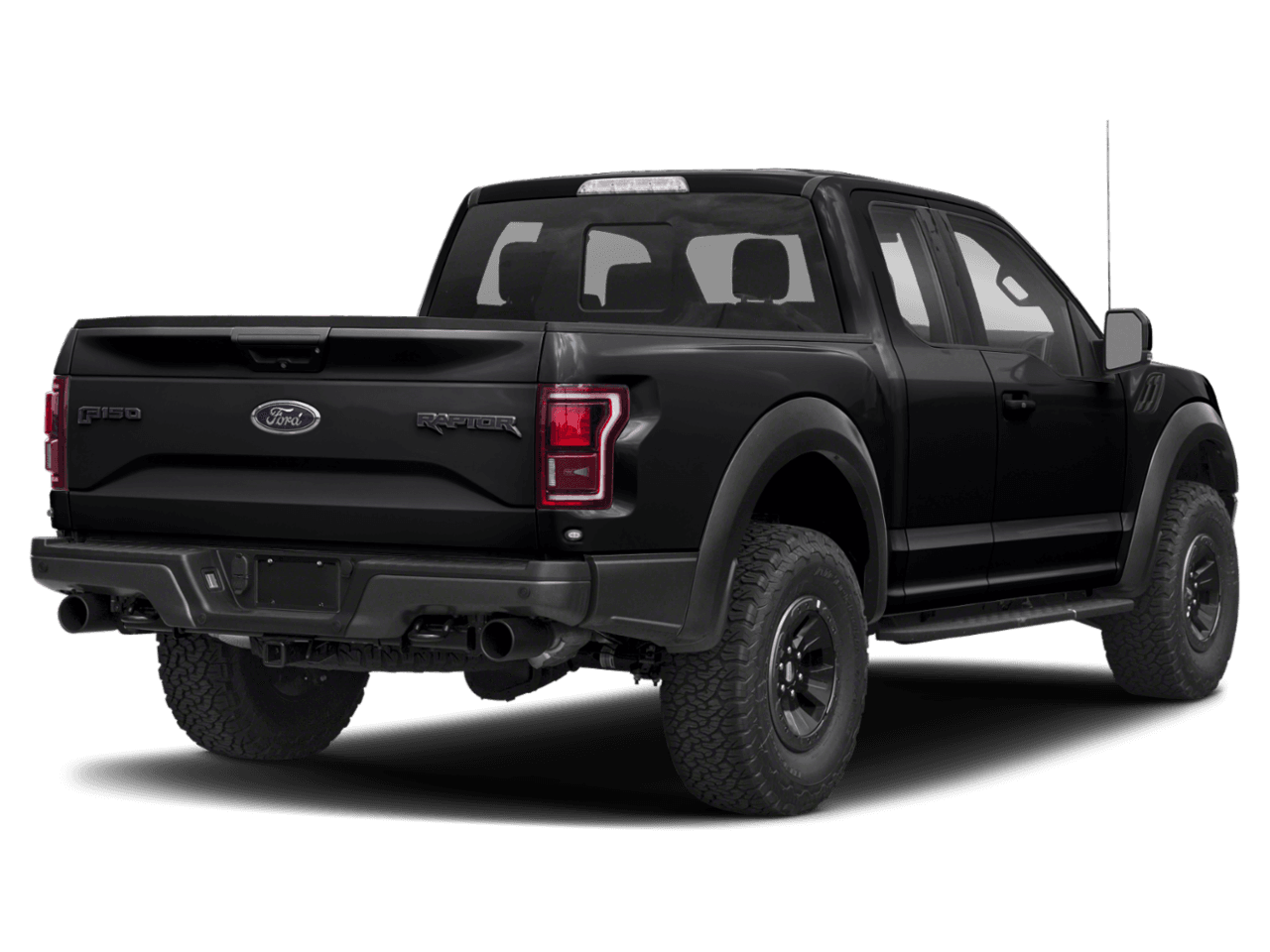 2018 Ford F-150 Raptor 4WD SuperCab 5.5' Box - Rear 3/4, facing to the right
