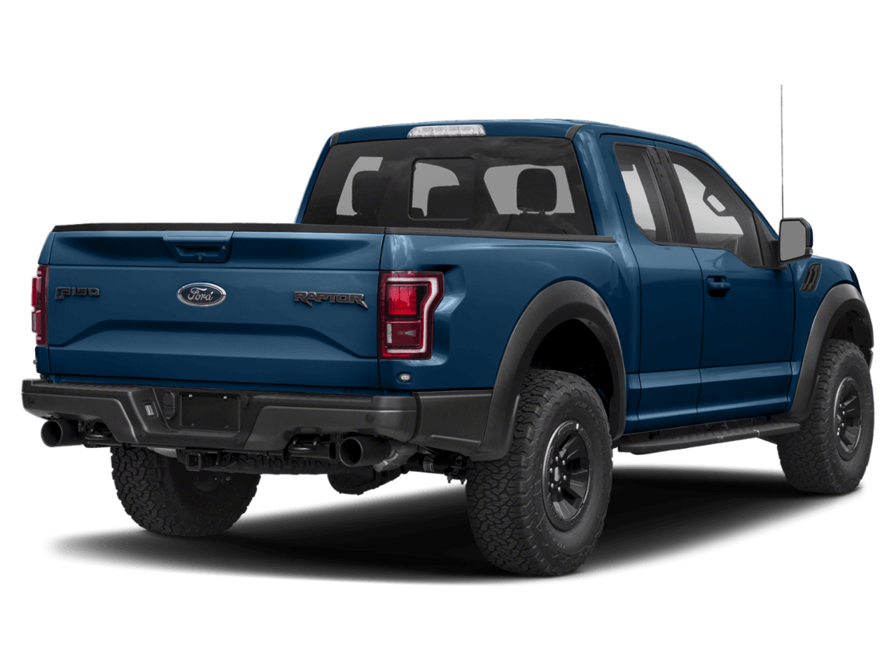 2018 Ford F-150 Raptor 4WD SuperCab 5.5' Box - Rear 3/4, facing to the right