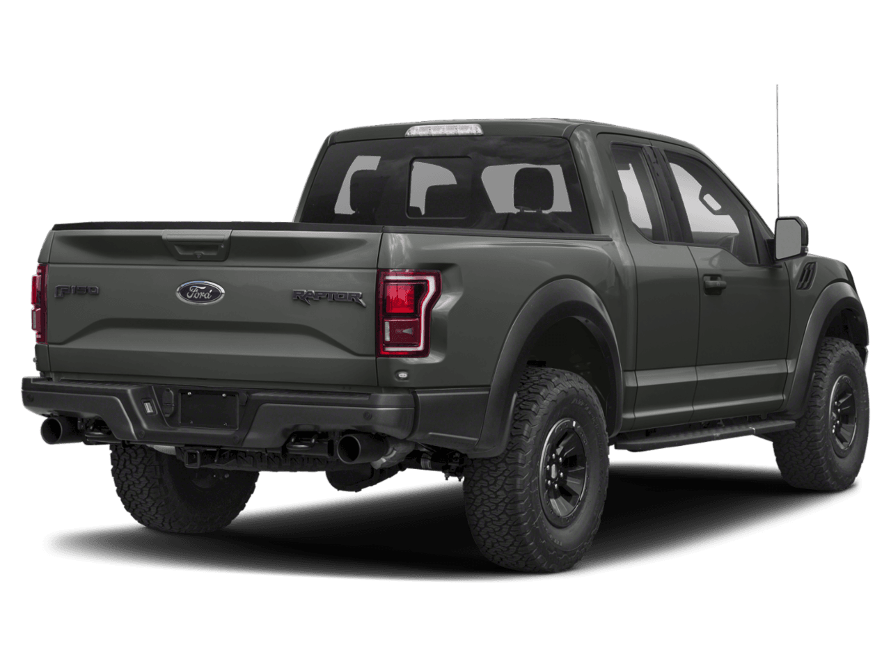 2018 Ford F-150 Raptor 4WD SuperCab 5.5' Box - Rear 3/4, facing to the right