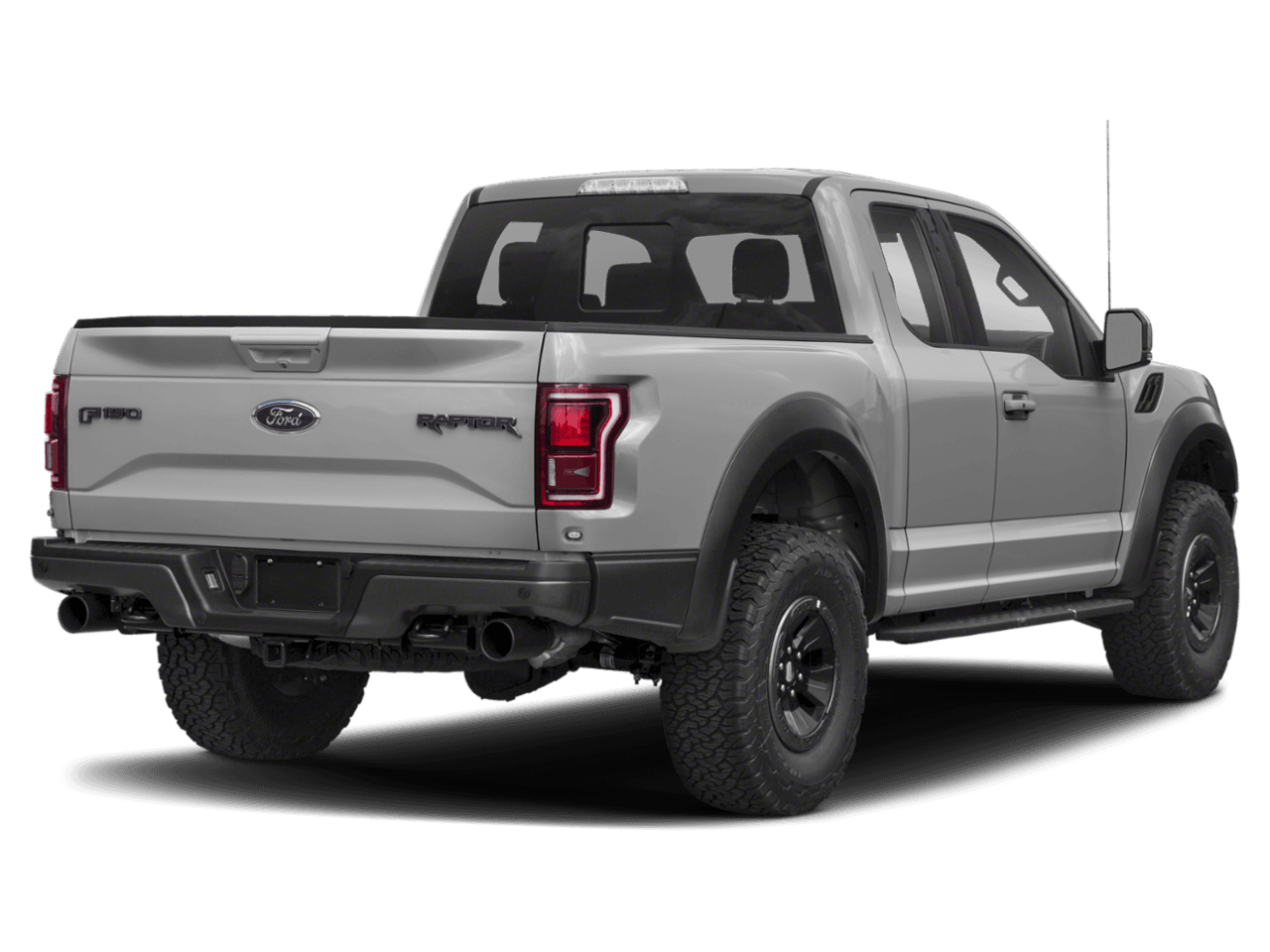 2018 Ford F-150 Raptor 4WD SuperCab 5.5' Box - Rear 3/4, facing to the right