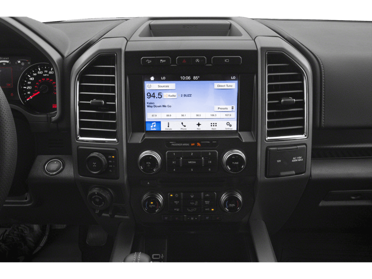 2018 Ford F-150 Raptor 4WD SuperCab 5.5' Box - Interior Stereo System