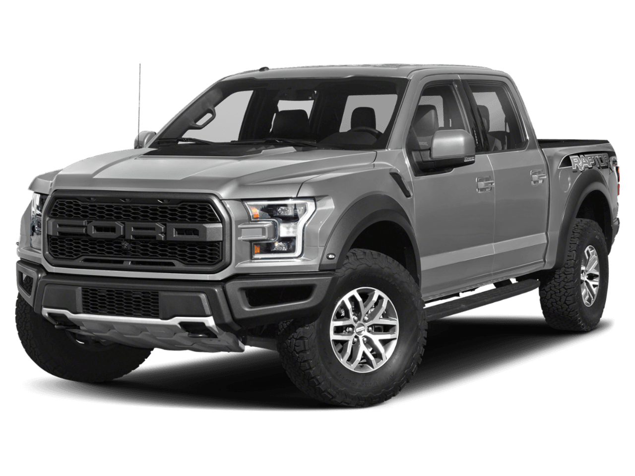 2018 Ford F-150 Raptor 4WD SuperCrew 5.5' Box - Front 3/4, facing to the left