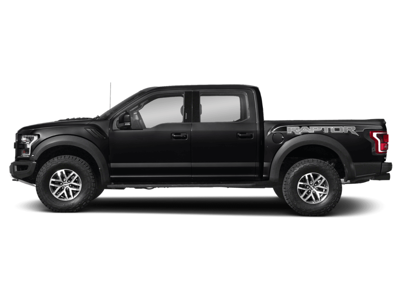 2018 Ford F-150 Raptor 4WD SuperCrew 5.5' Box - Profile, facing to the left