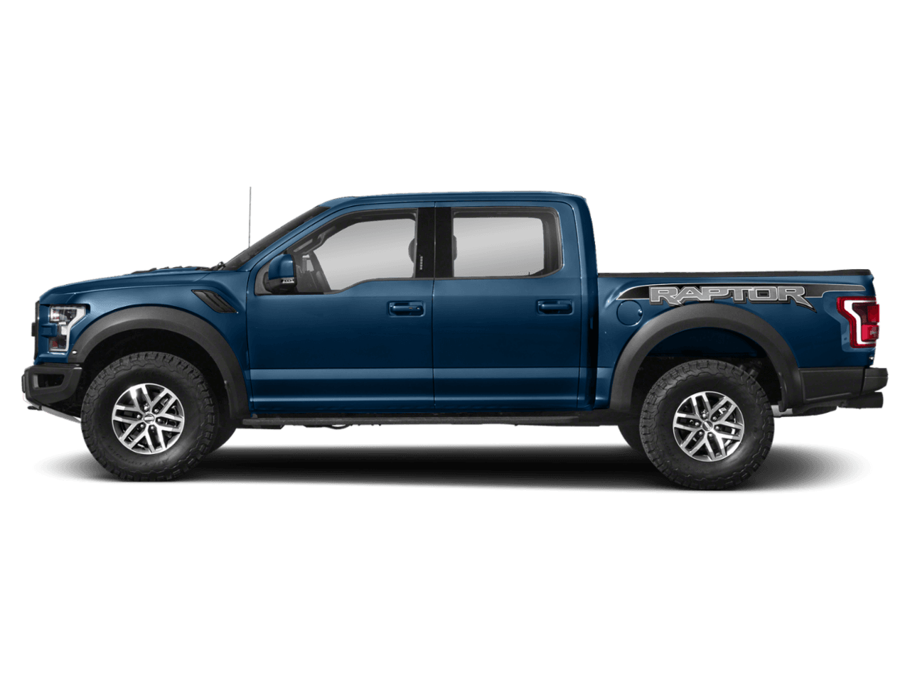 2018 Ford F-150 Raptor 4WD SuperCrew 5.5' Box - Profile, facing to the left