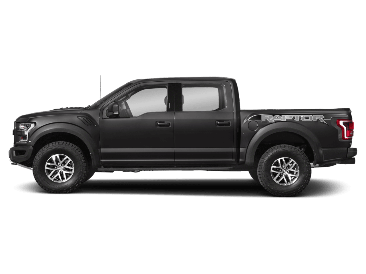 2018 Ford F-150 Raptor 4WD SuperCrew 5.5' Box - Profile, facing to the left