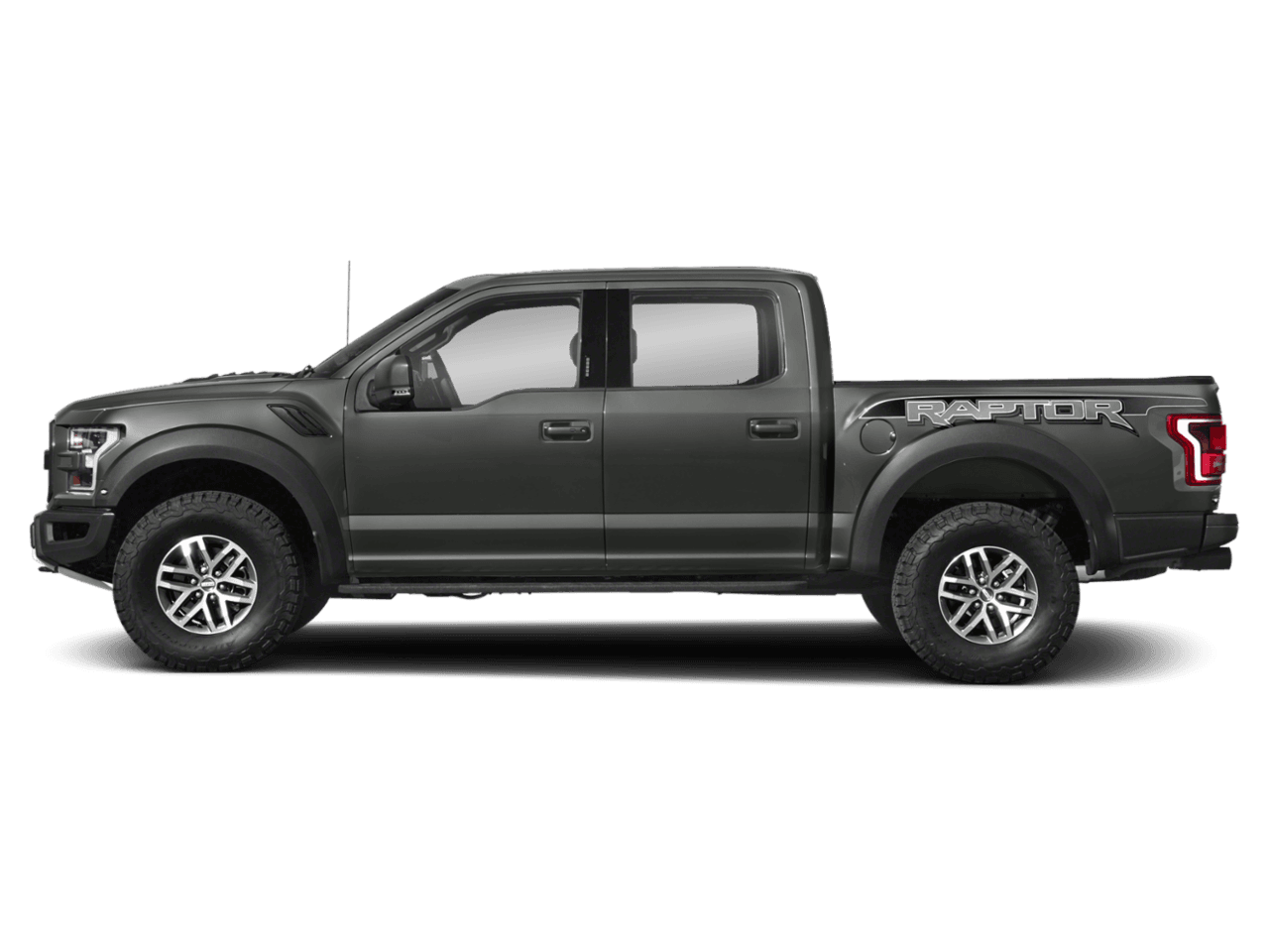 2018 Ford F-150 Raptor 4WD SuperCrew 5.5' Box - Profile, facing to the left