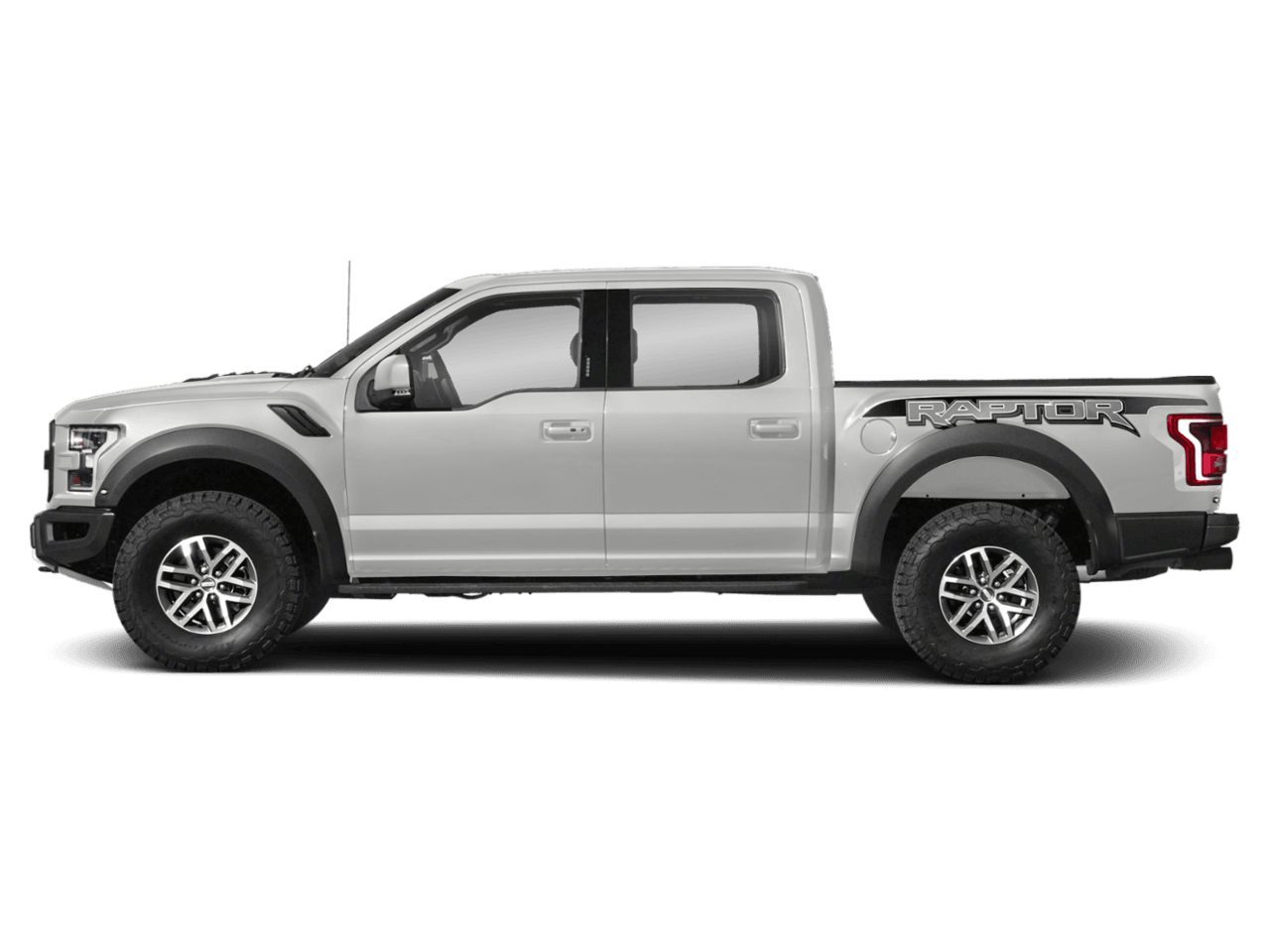 2018 Ford F-150 Raptor 4WD SuperCrew 5.5' Box - Profile, facing to the left