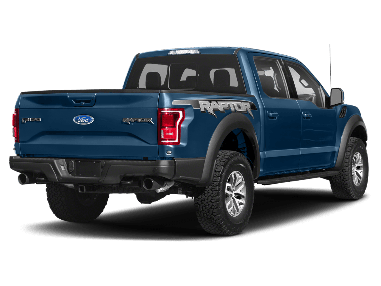 2018 Ford F-150 Raptor 4WD SuperCrew 5.5' Box - Rear 3/4, facing to the right