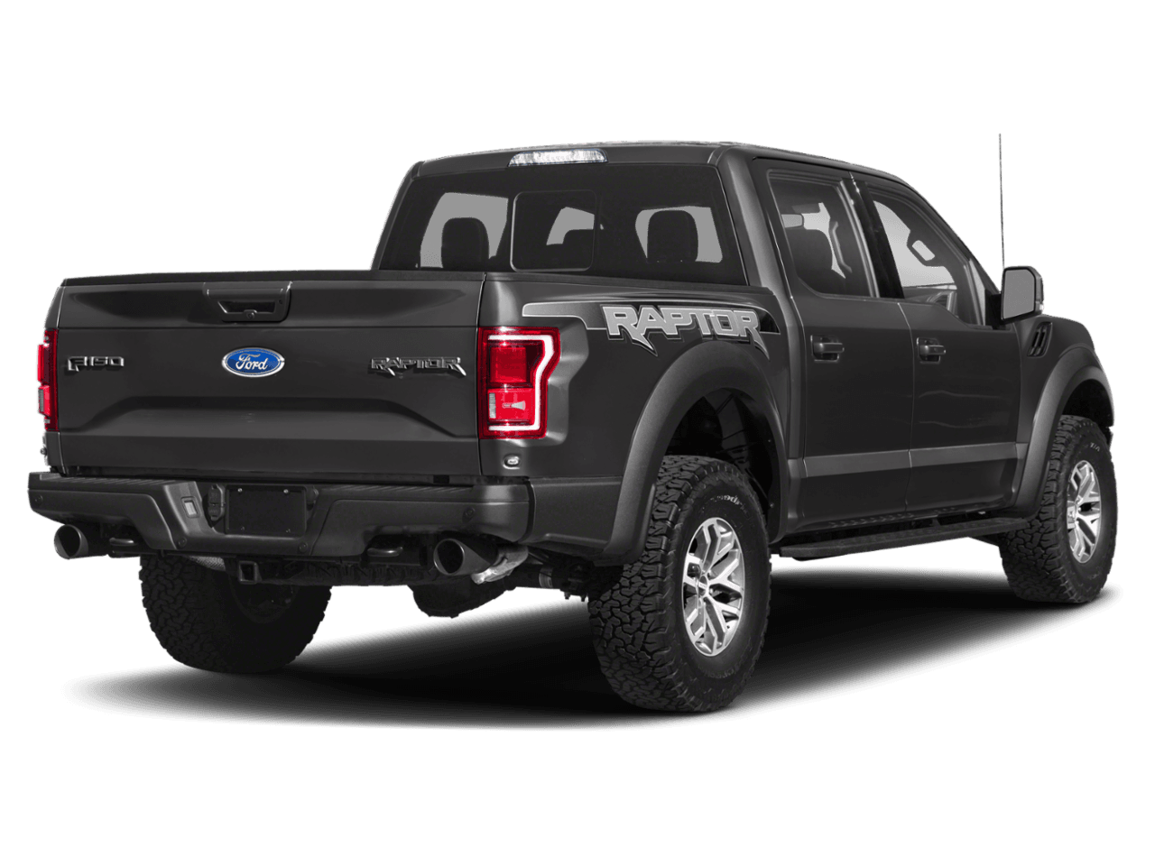 2018 Ford F-150 Raptor 4WD SuperCrew 5.5' Box - Rear 3/4, facing to the right