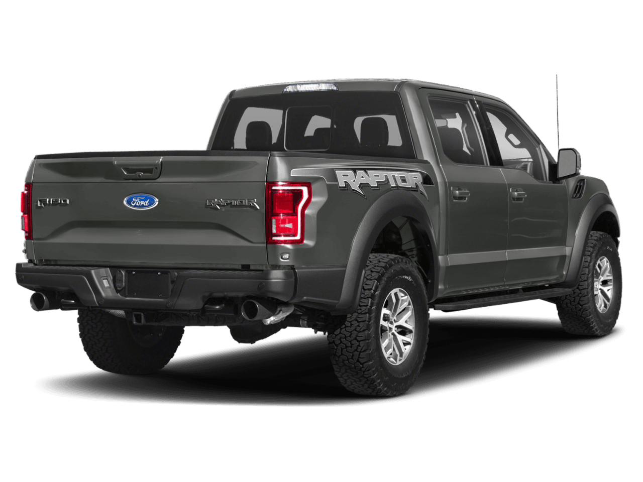 2018 Ford F-150 Raptor 4WD SuperCrew 5.5' Box - Rear 3/4, facing to the right