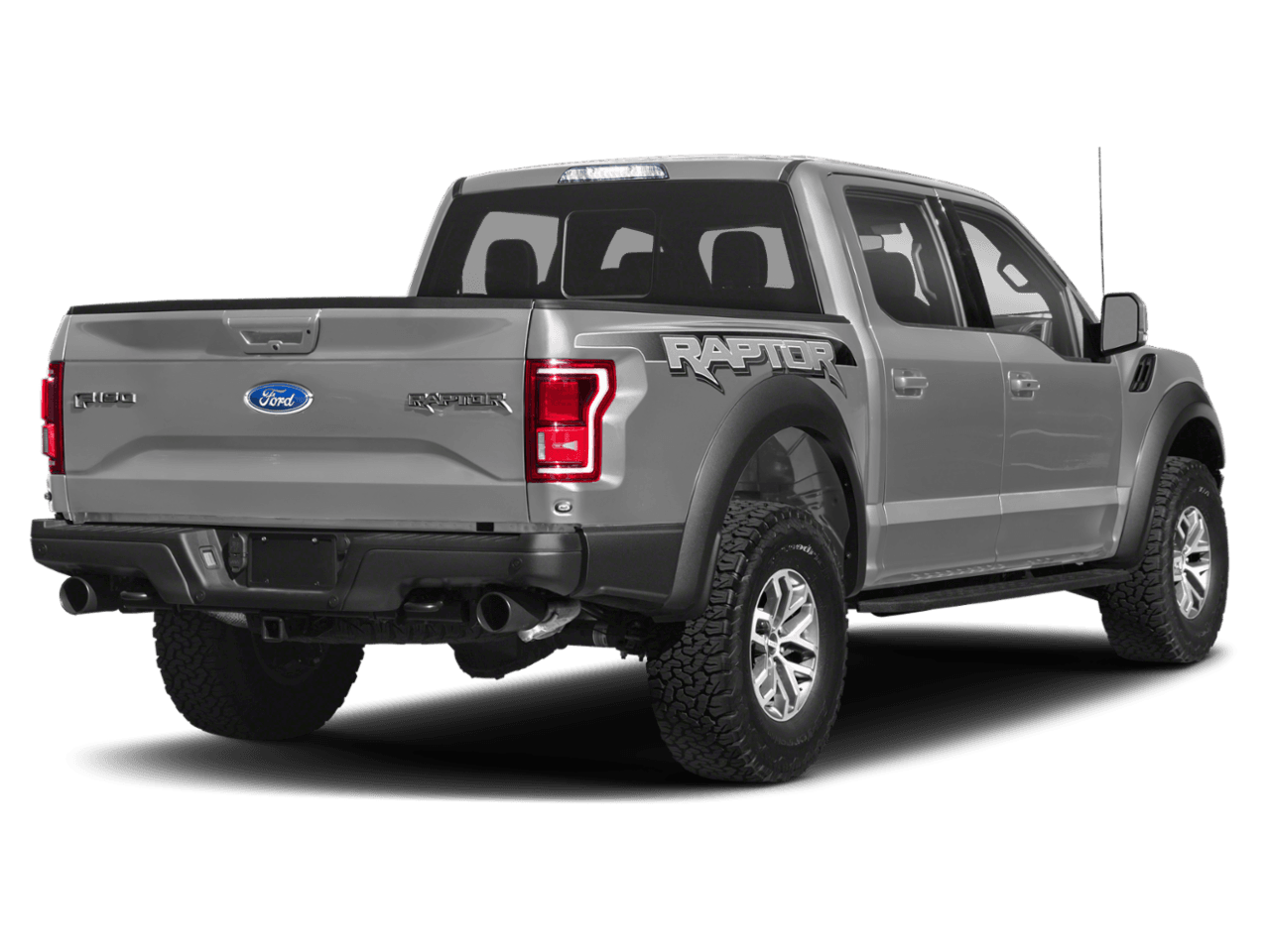 2018 Ford F-150 Raptor 4WD SuperCrew 5.5' Box - Rear 3/4, facing to the right