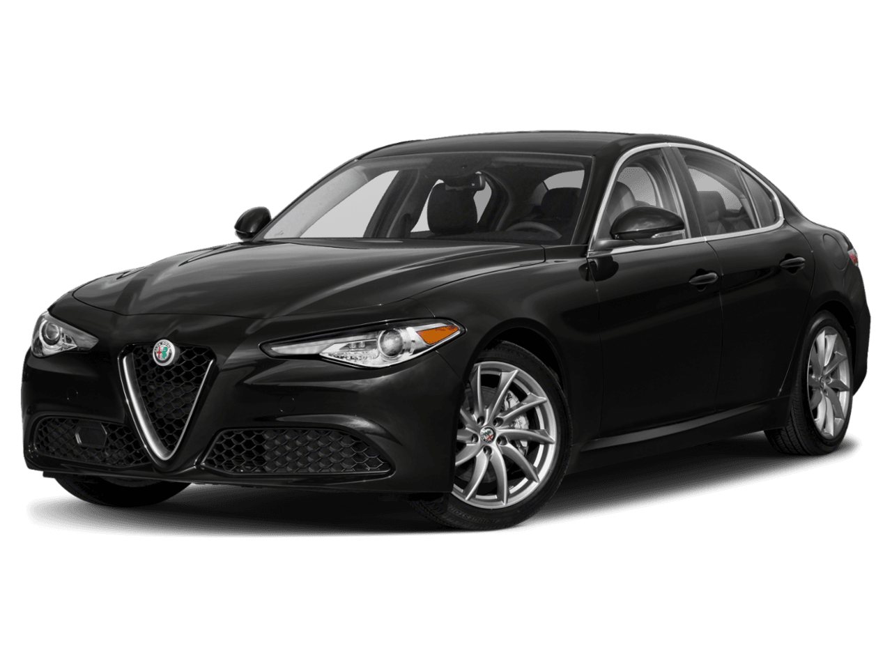 2018 Alfa Romeo Giulia Ti - Front 3/4, facing to the left