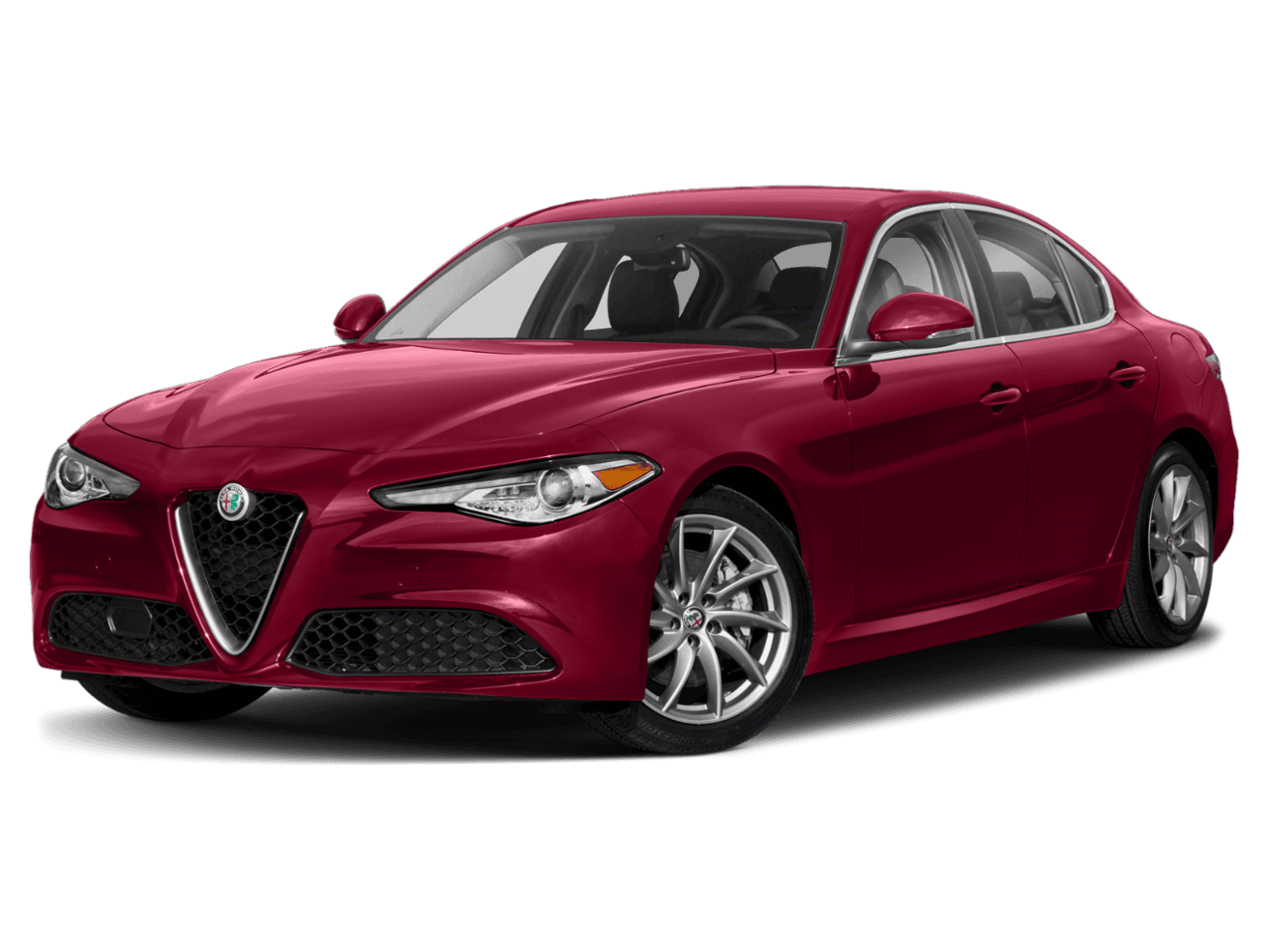 2018 Alfa Romeo Giulia Ti - Front 3/4, facing to the left