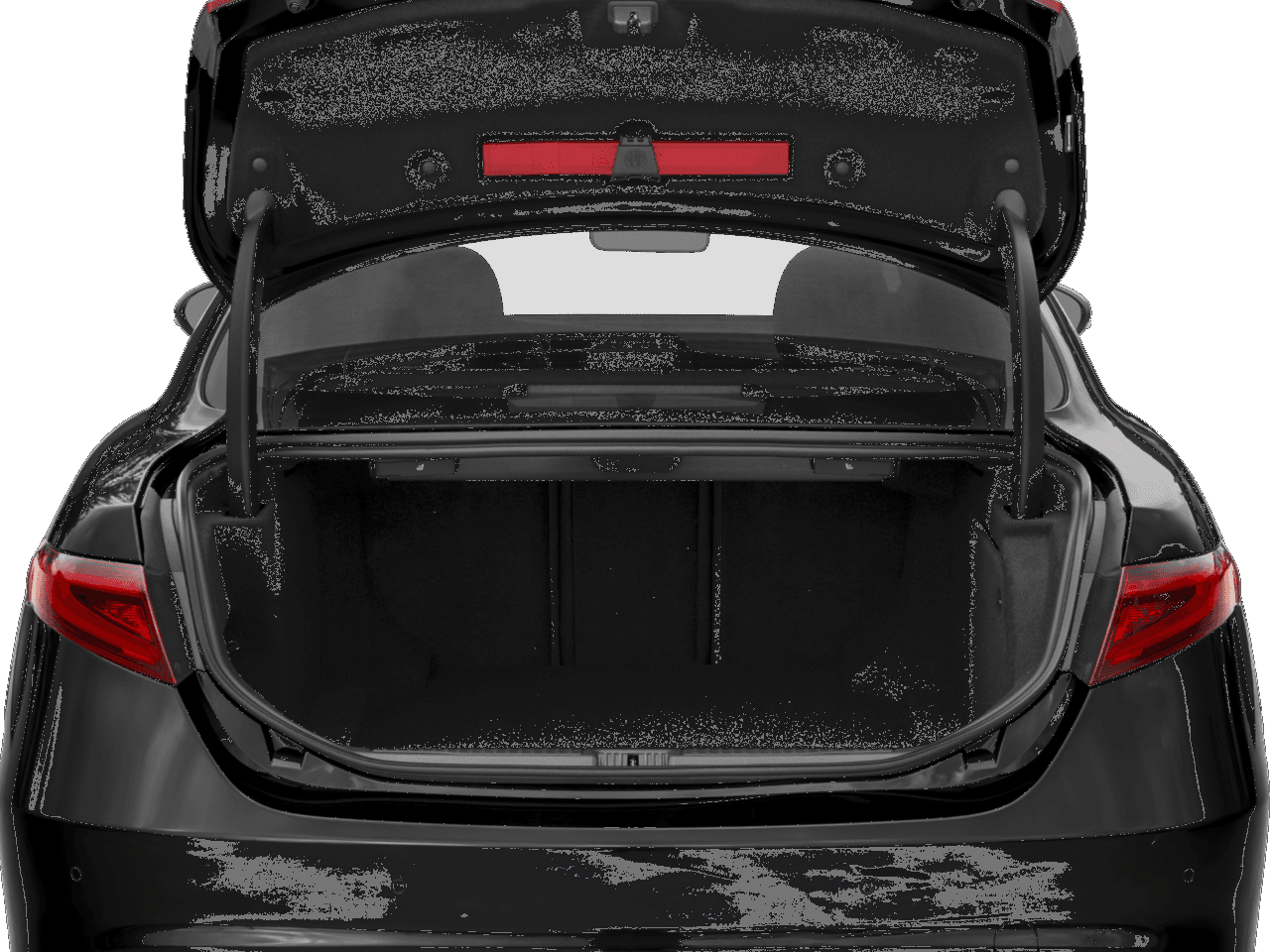 2018 Alfa Romeo Giulia Ti - Interior Trunk with Hatch Open Feature