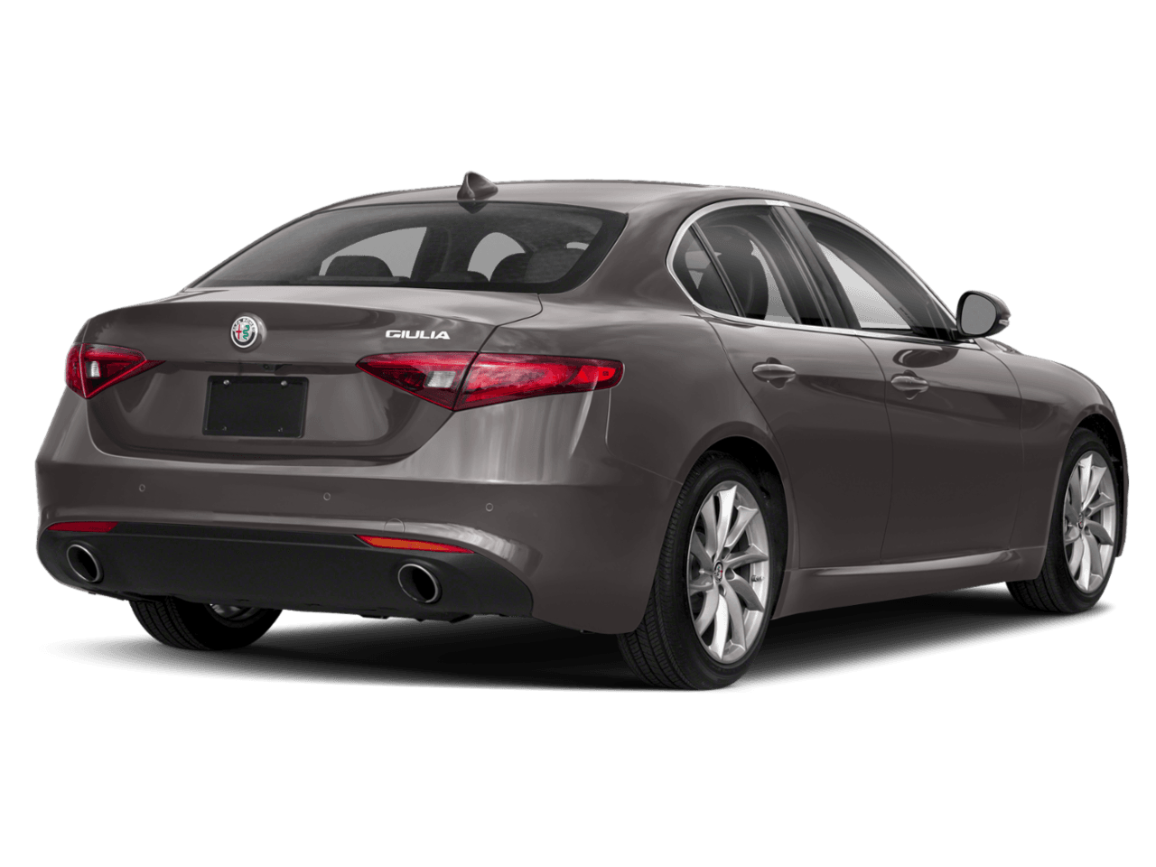 2018 Alfa Romeo Giulia Sport - Rear 3/4, facing to the right