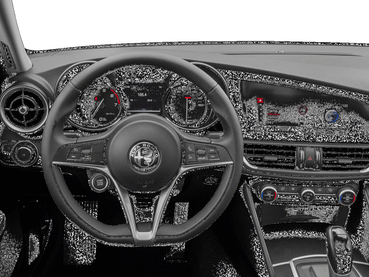 2018 Alfa Romeo Giulia Ti Sport - Interior Drivers Dash