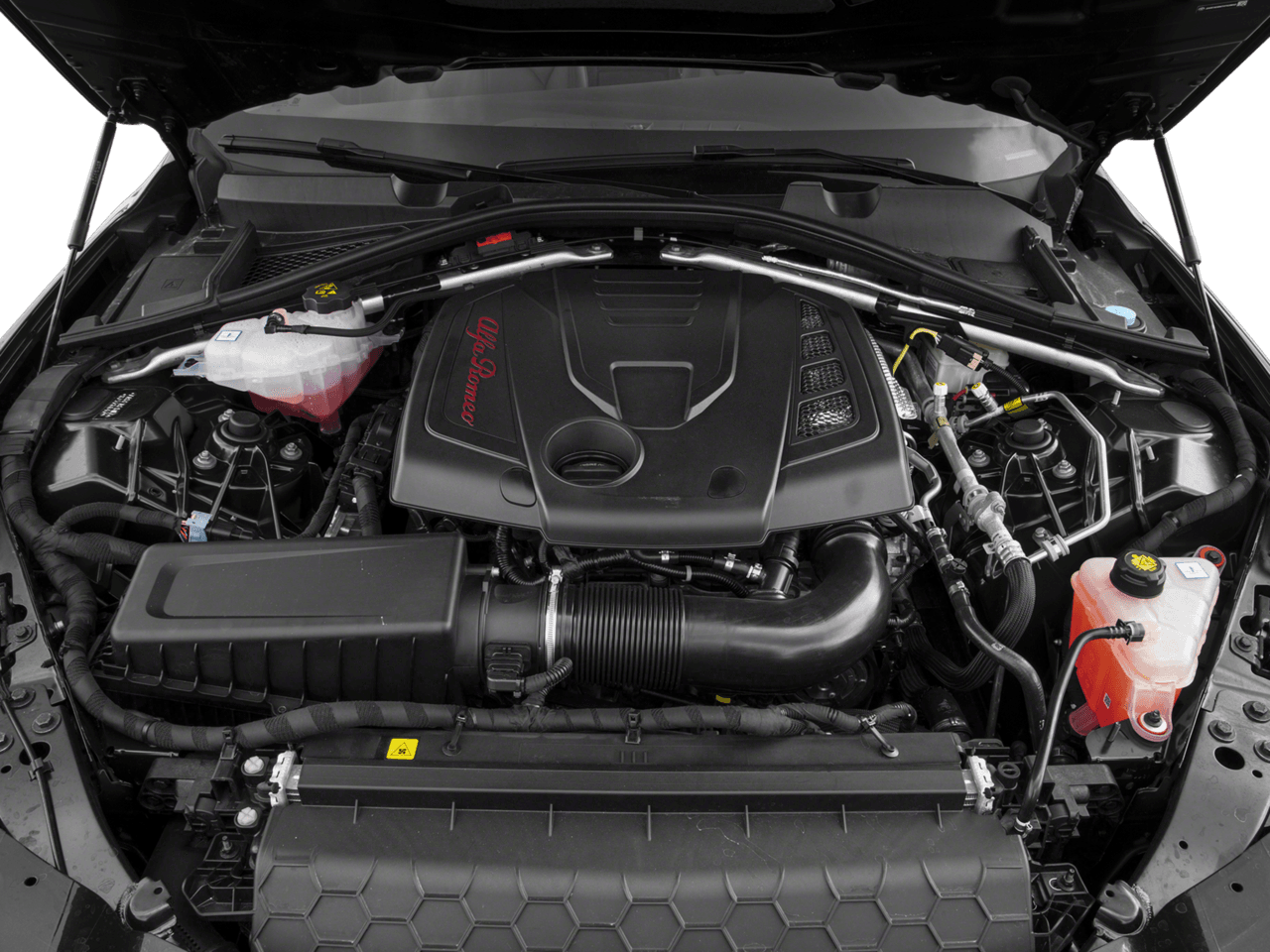 2018 Alfa Romeo Giulia Ti Sport - Interior Engine Shot Feature