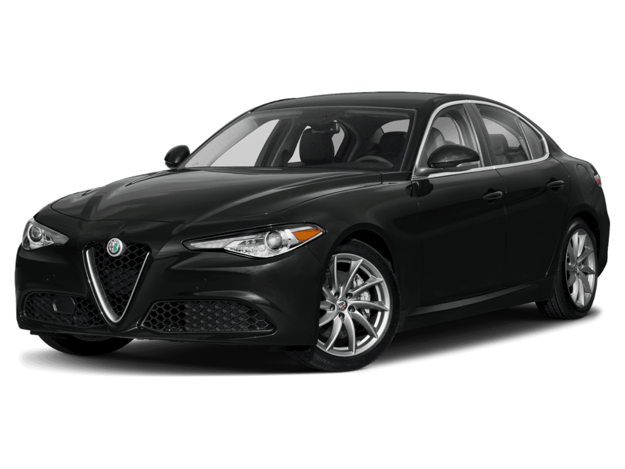 2018 Alfa Romeo Giulia Ti Lusso - Front 3/4, facing to the left