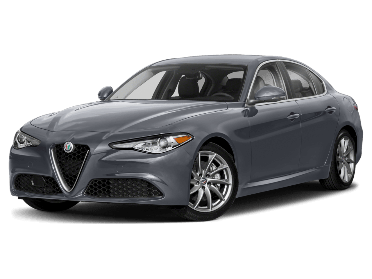 2018 Alfa Romeo Giulia Ti Lusso - Front 3/4, facing to the left