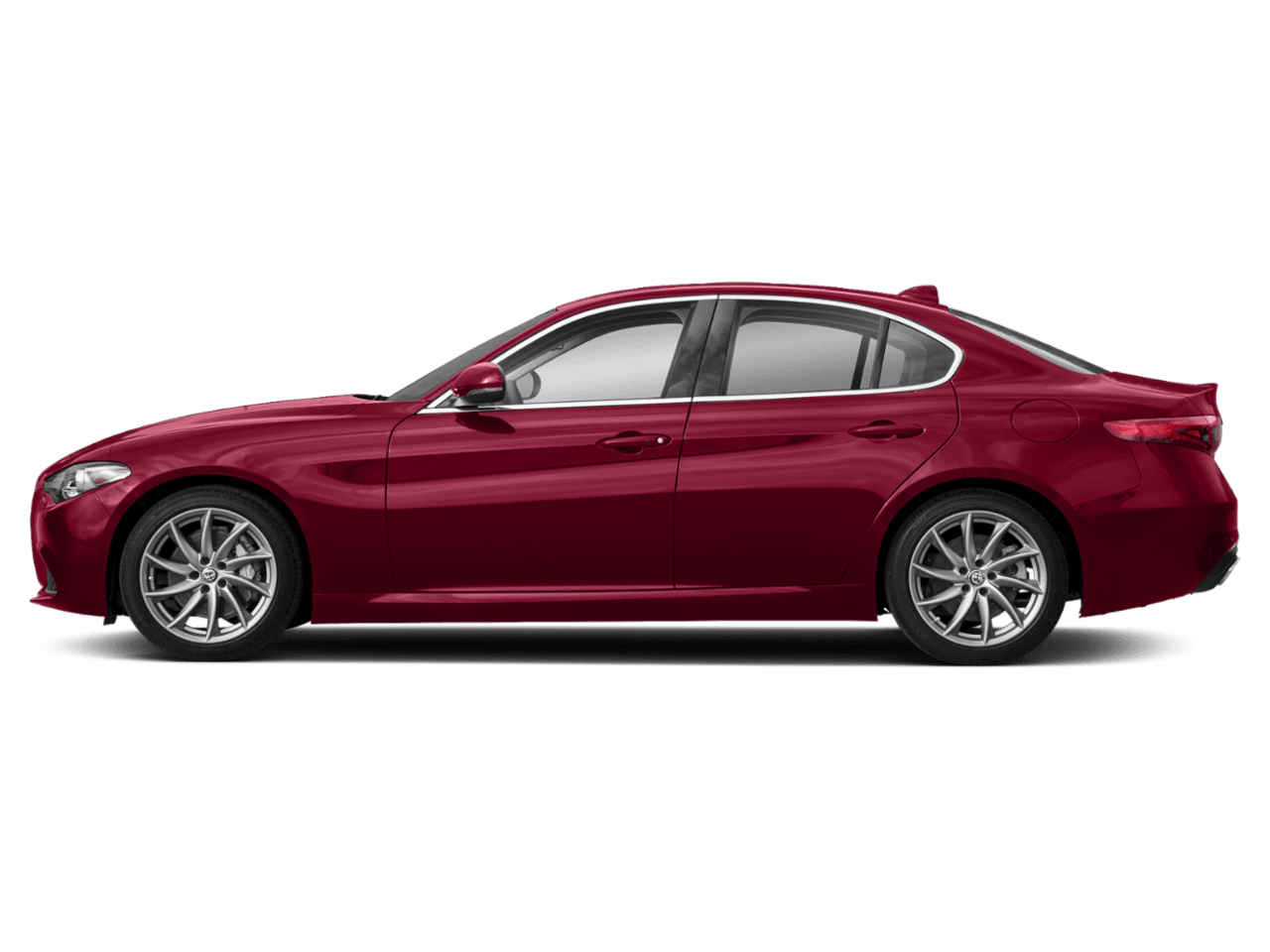 2018 Alfa Romeo Giulia Ti Lusso - Profile, facing to the left
