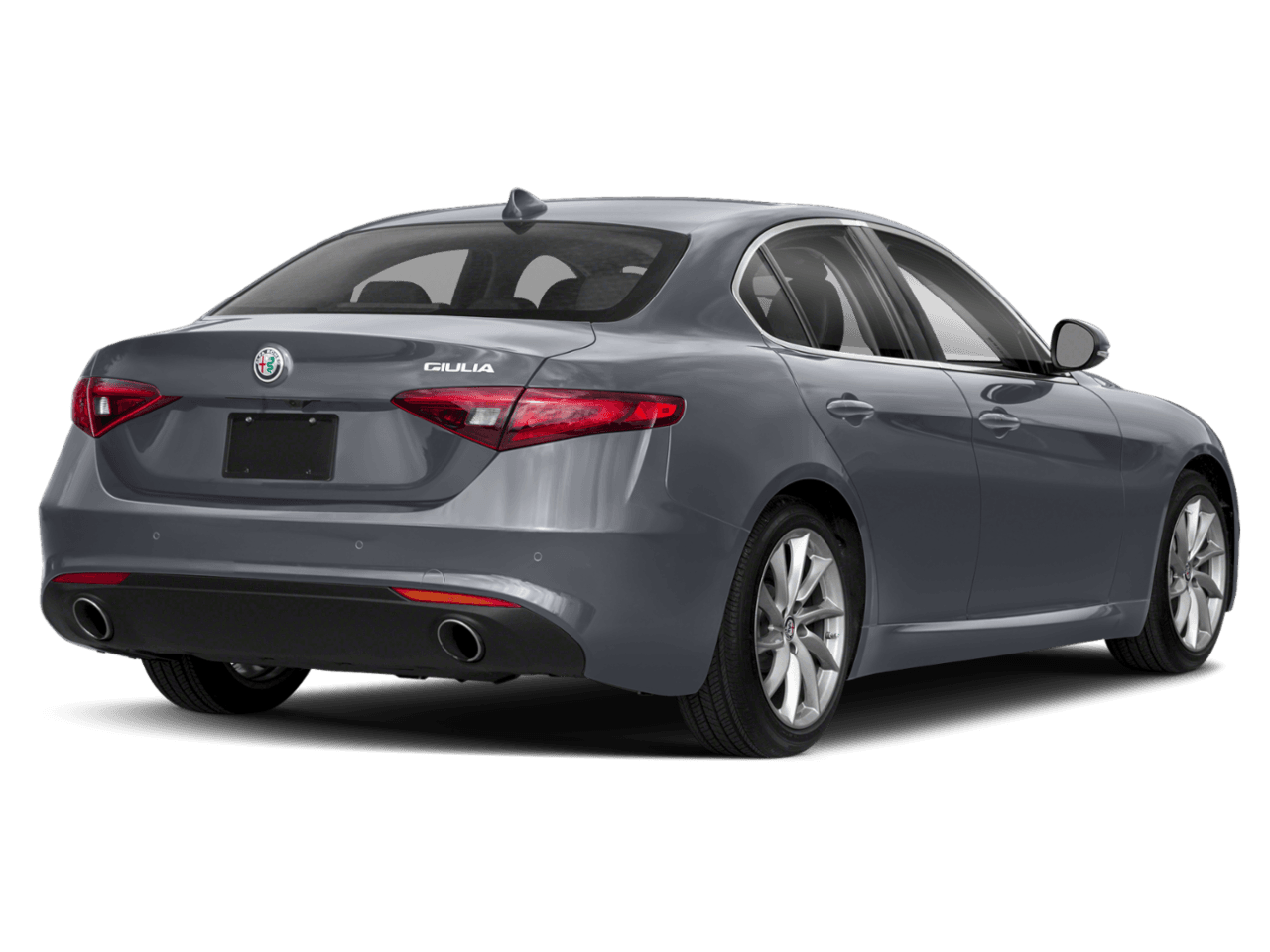 2018 Alfa Romeo Giulia Ti Lusso - Rear 3/4, facing to the right