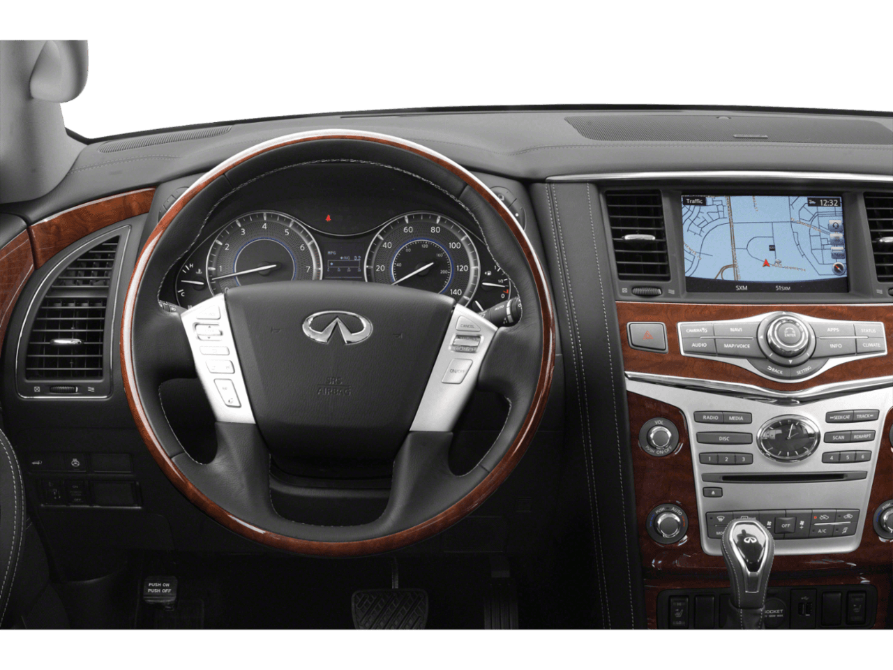 2018 INFINITI QX80  - Interior Drivers Dash