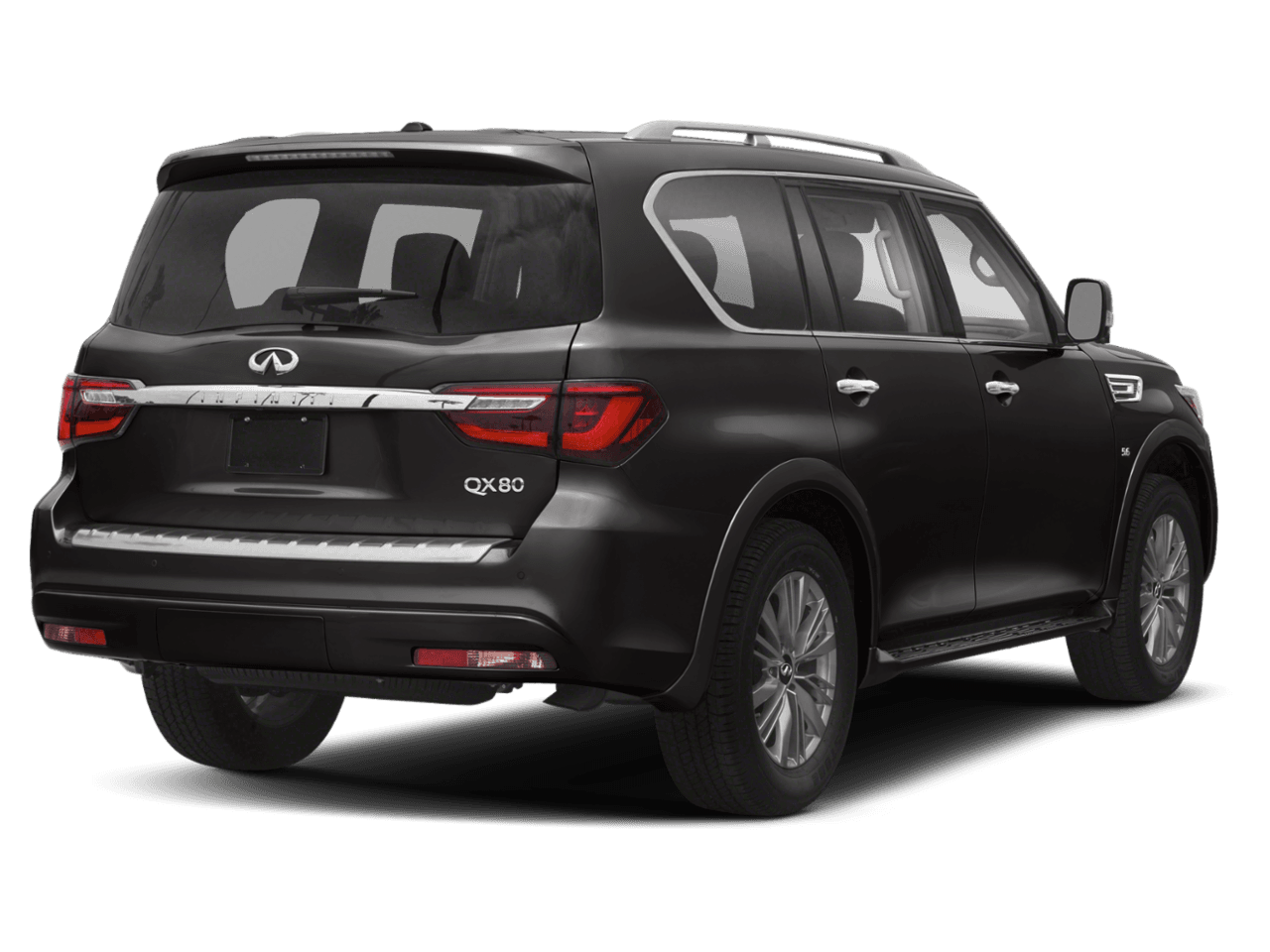 2018 INFINITI QX80  - Rear 3/4, facing to the right