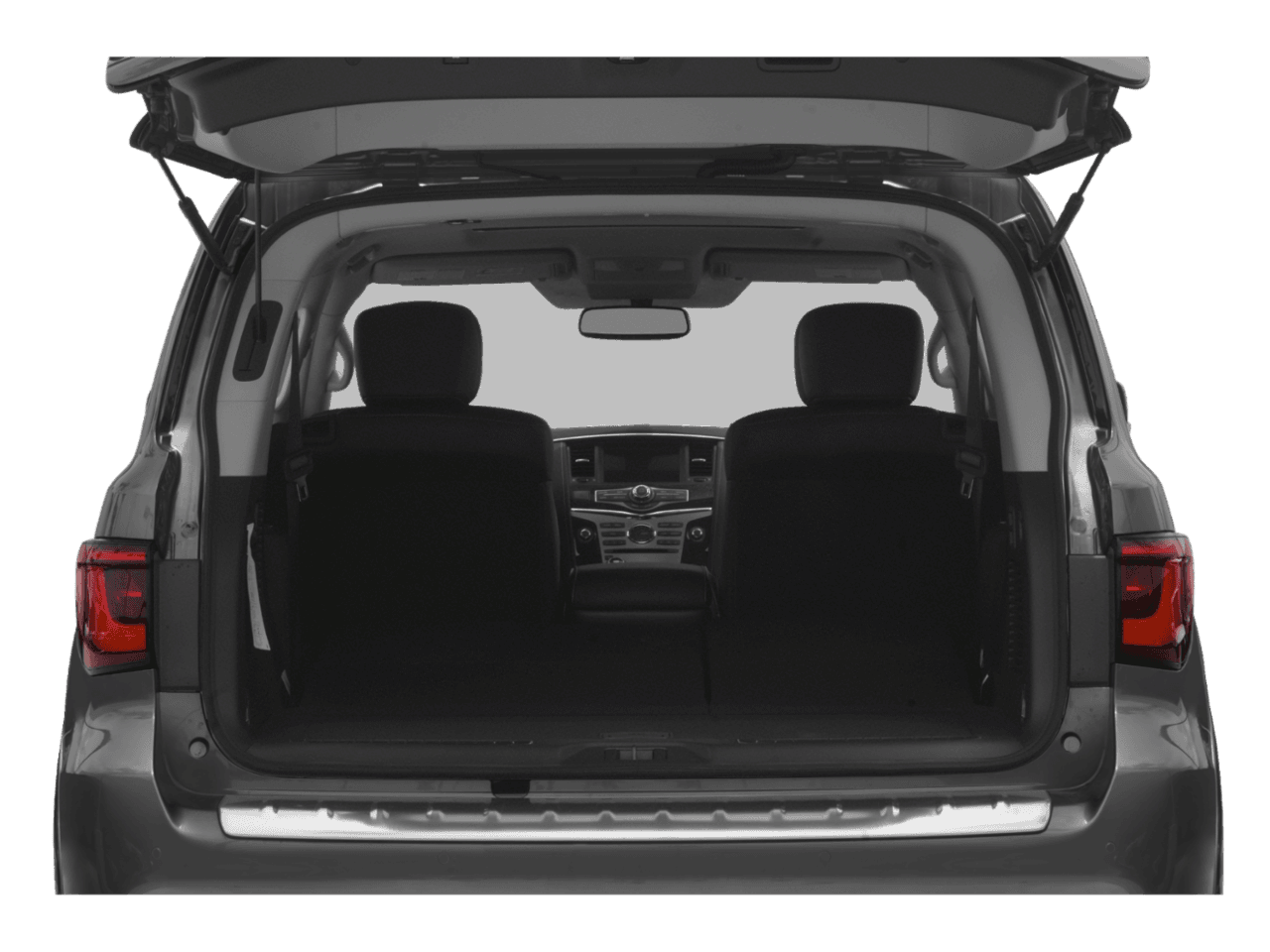 2018 INFINITI QX80  - Interior Trunk with Hatch Open Feature