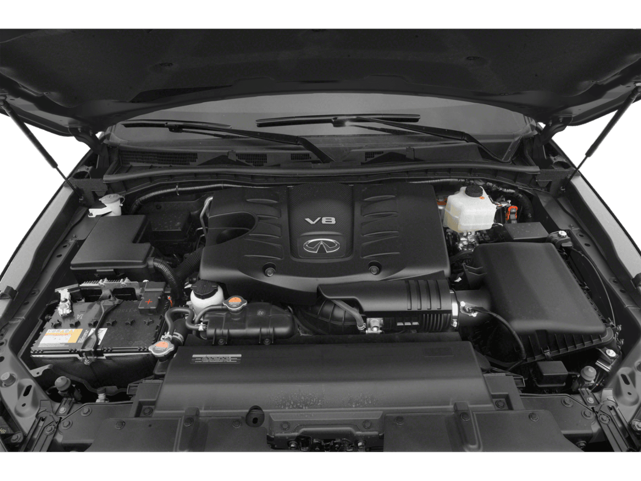 2018 INFINITI QX80  - Interior Engine Shot Feature