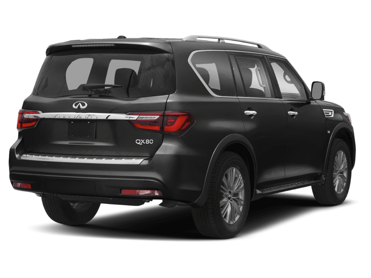 2018 INFINITI QX80  - Rear 3/4, facing to the right