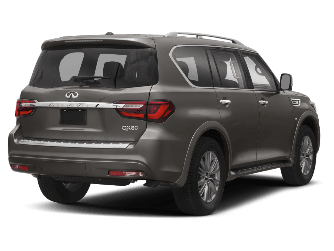 2018 INFINITI QX80  - Rear 3/4, facing to the right