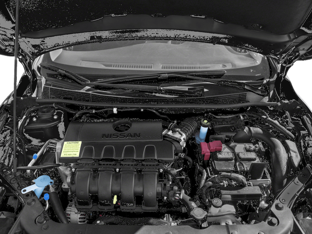 2018 Nissan Sentra SV - Interior Engine Shot Feature