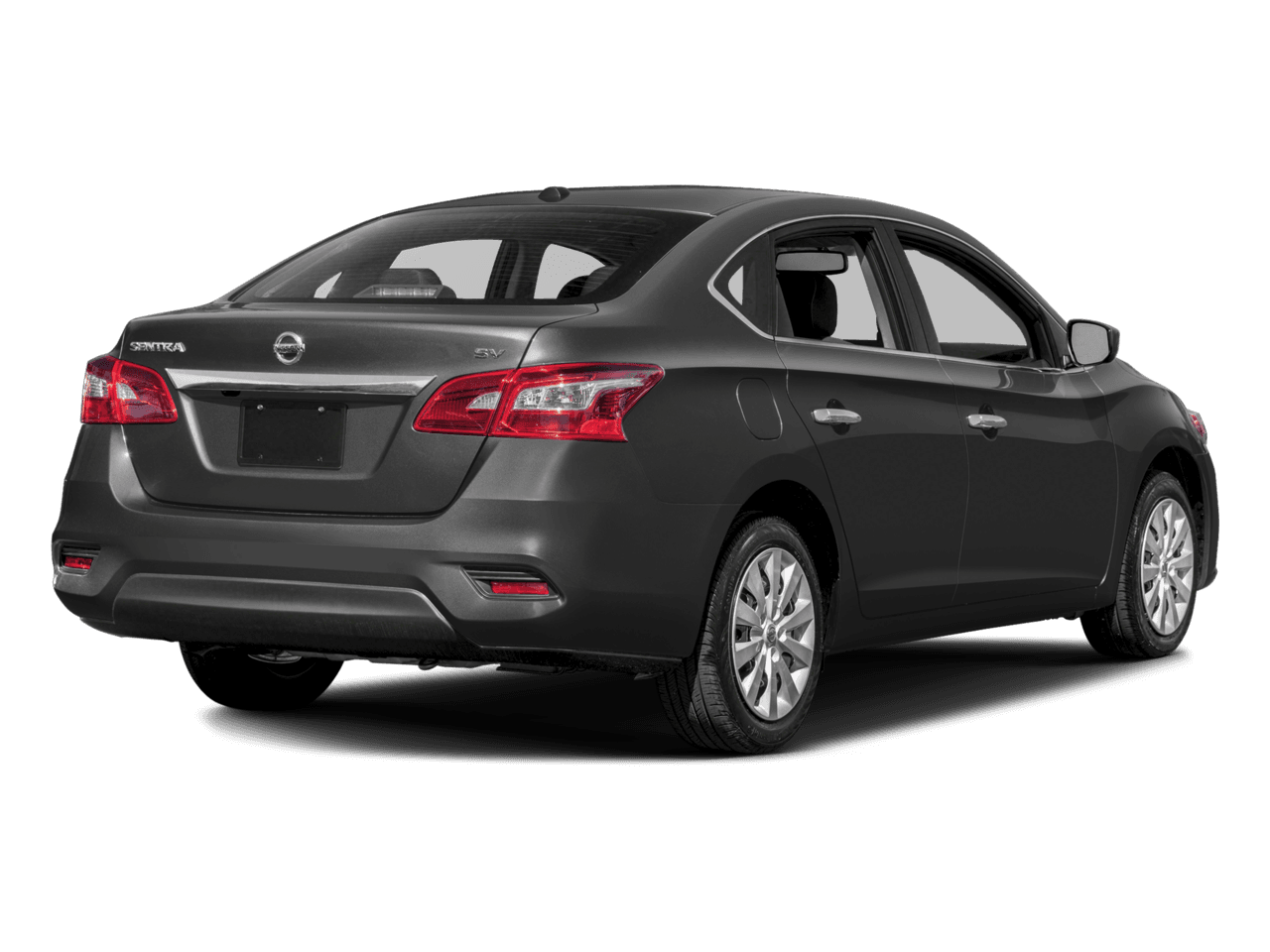 2018 Nissan Sentra SV - Rear 3/4, facing to the right