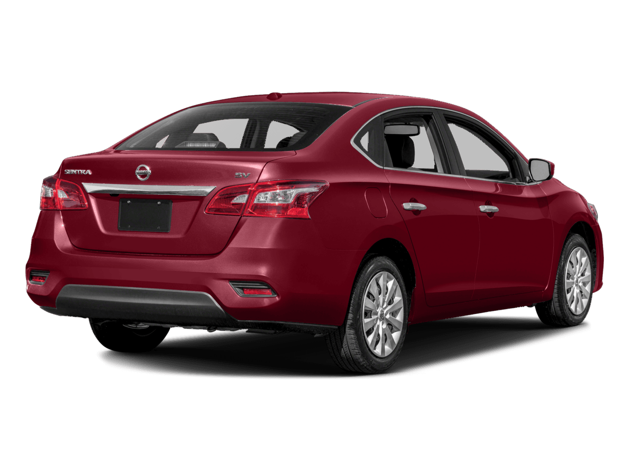 2018 Nissan Sentra SV - Rear 3/4, facing to the right