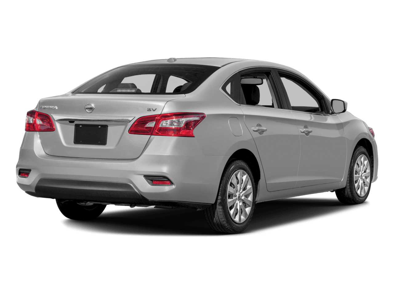 2018 Nissan Sentra SV - Rear 3/4, facing to the right